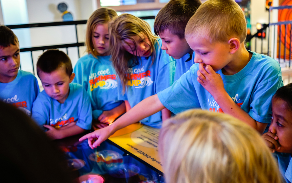 The new climate change exhibit at NCAR’s Visitor’s Center is geared toward kids, although is enjoyable for all ages. 