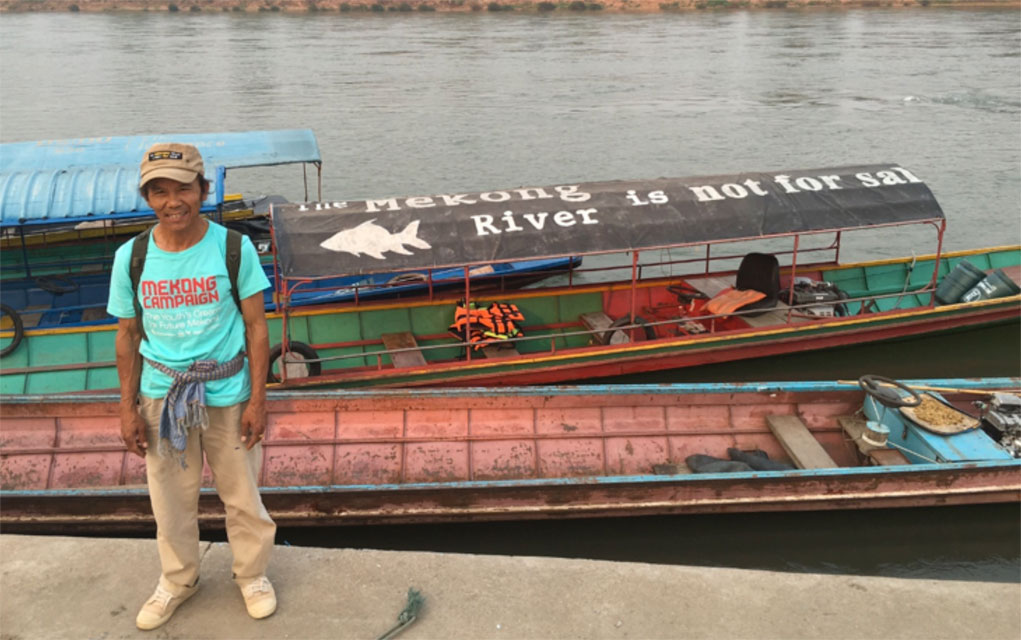 The Mekong School for Local Knowledge undertakes research about the river and all of its aquatic life and ecology, as well as the ways that local people use the river for their livelihood. The research collected by the school is used to inform decision-makers in the government. The School’s 20-meter longboat boasts its credentials on the canopy — “The Mekong River Is Not For Sale!” Chak’s hat echoes the same river-saving sentiment. The river is the center of the culture for tribal people as well as for the more modern culture that is encroaching on the Hill Tribe areas of Northern Thailand. Chak and his group believe that the Mekong River should be for nature and people, not “for sale” to the highest bidders in business.