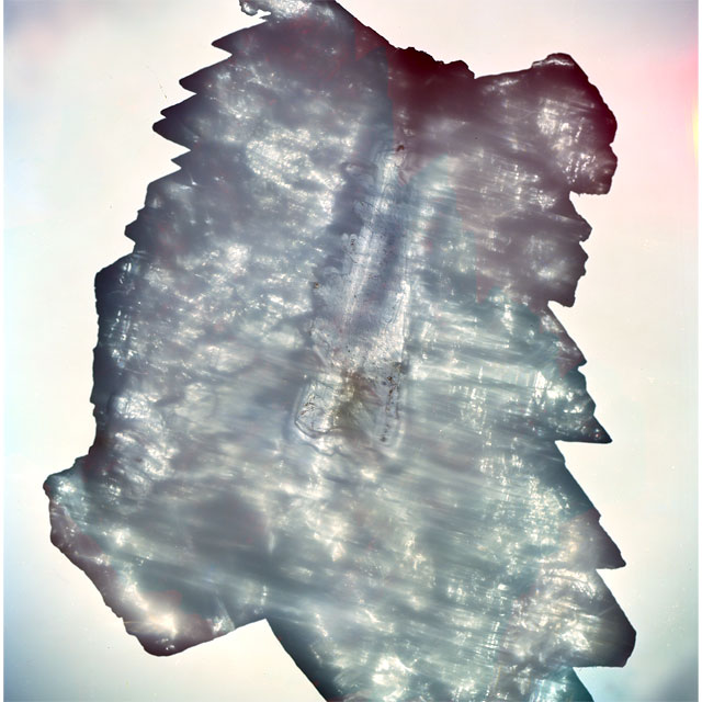 “Calcite” photogram from the Eureka series