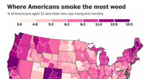 Where the stoners are (and aren’t) in the USA
