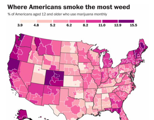 Where the stoners are (and aren’t) in the USA