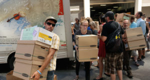 Signatures for Initiatives #75 and #78 turned in for the count