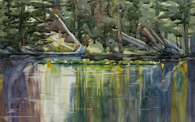 Preserving land with plein air painting