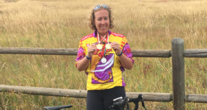 Nothing will slow her down