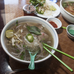 A bowl of pho at Lafayette’s Pho Café.