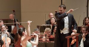 Soloists together onstage at last with the Boulder Philharmonic