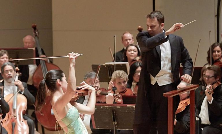 Soloists together onstage at last with the Boulder Philharmonic