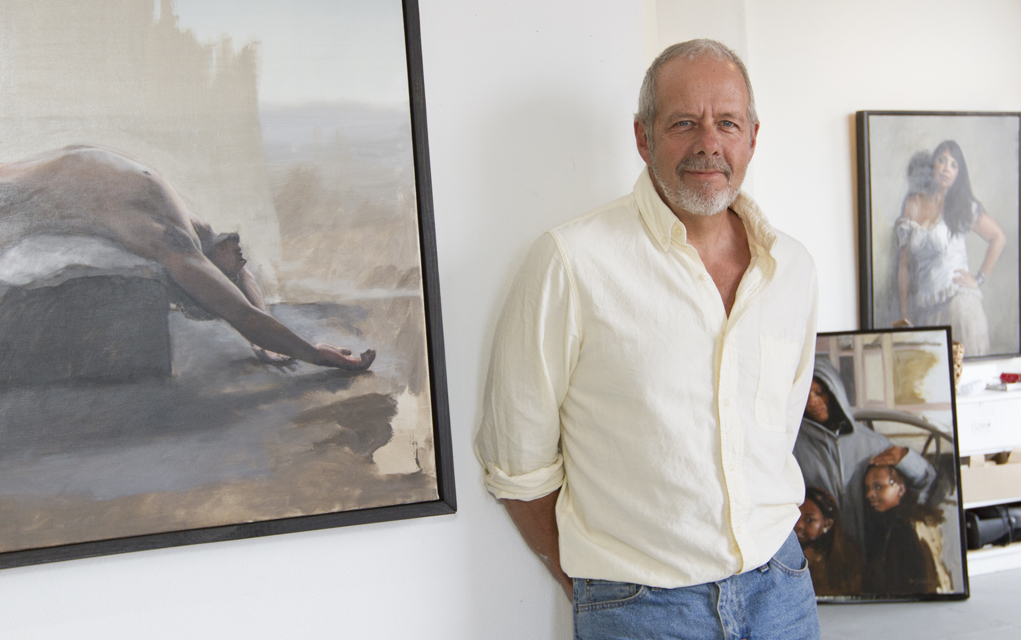 George Strasburger continues to push himself as a painter with his latest show "States of Men."