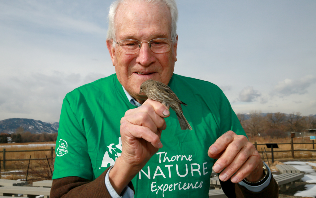 Oak Thorne has spread his passion for the environment throughout the community most of his life. 