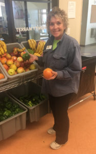 Patty has been helping folks as a volunteer at Longmont’s OUR Center for a decade.