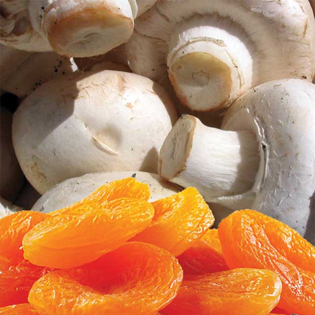 mushrooms-and-apricots