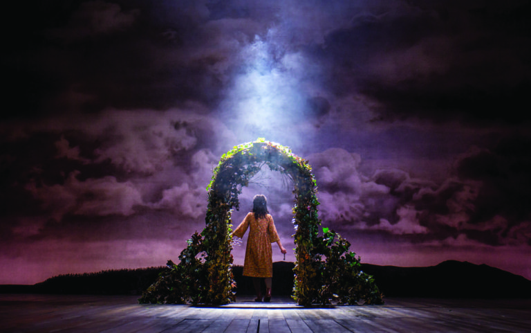 Ghostly gardens