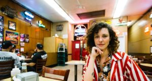 Growing up next to her