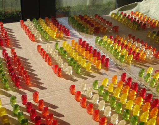 Quarterbacking the gummy bear trick