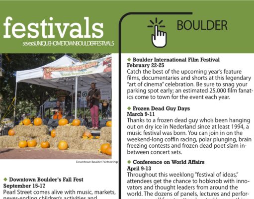 Boulder Festivals