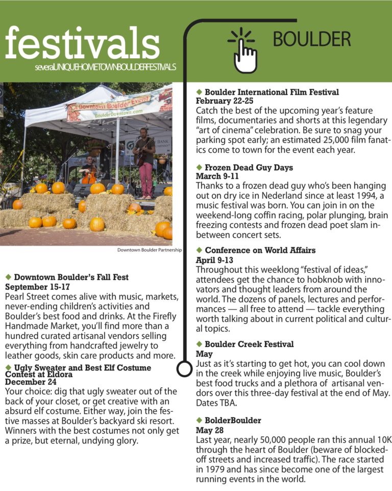 Boulder Festivals