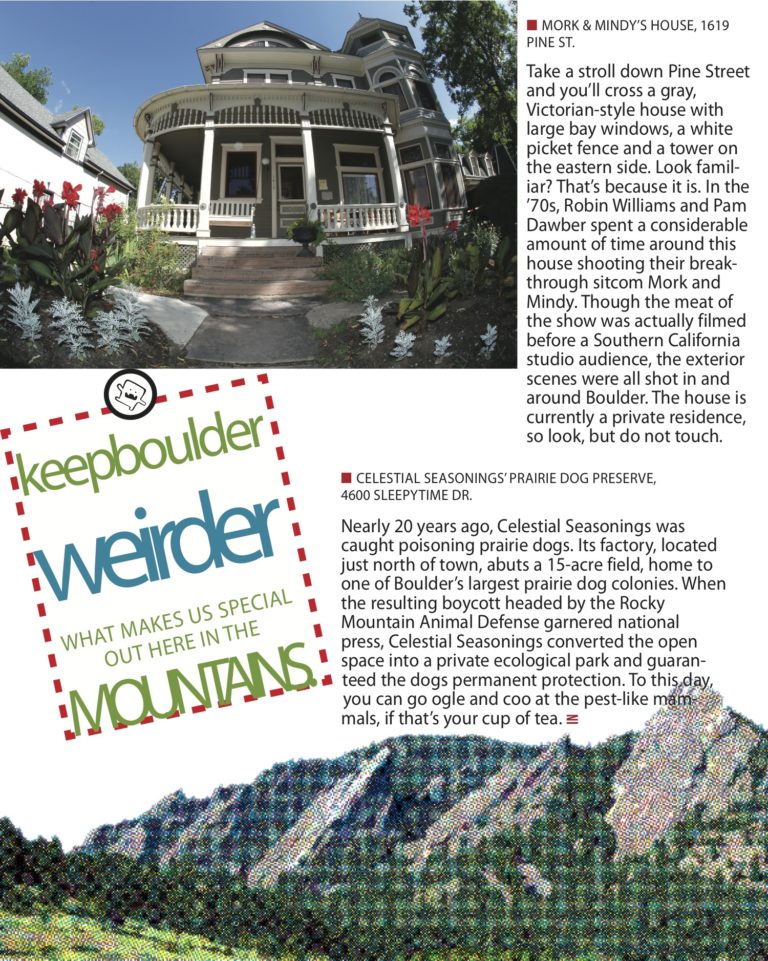 Keep Boulder Weirder