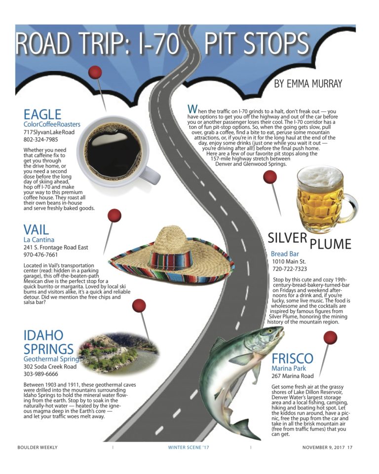 Road Trip: I-70 pit stops
