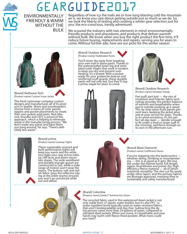 Gear Guide: Winter ’17-’18