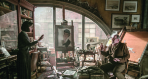 An aquatic beauty and the beast