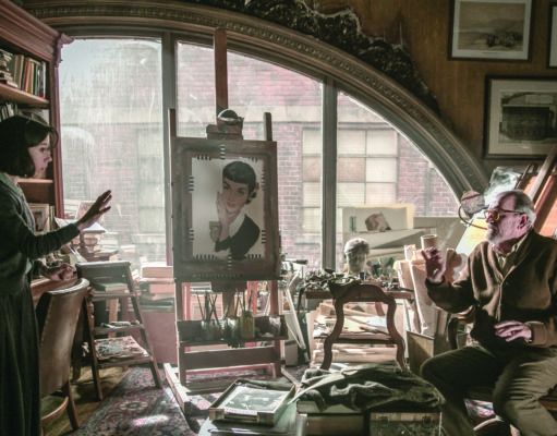 An aquatic beauty and the beast