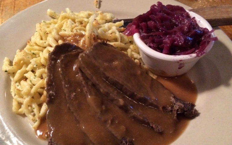 Try this week: Sauerbraten, wings and more