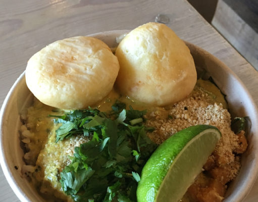 Try this week: Tilapia bowl with pao de queijo, and more