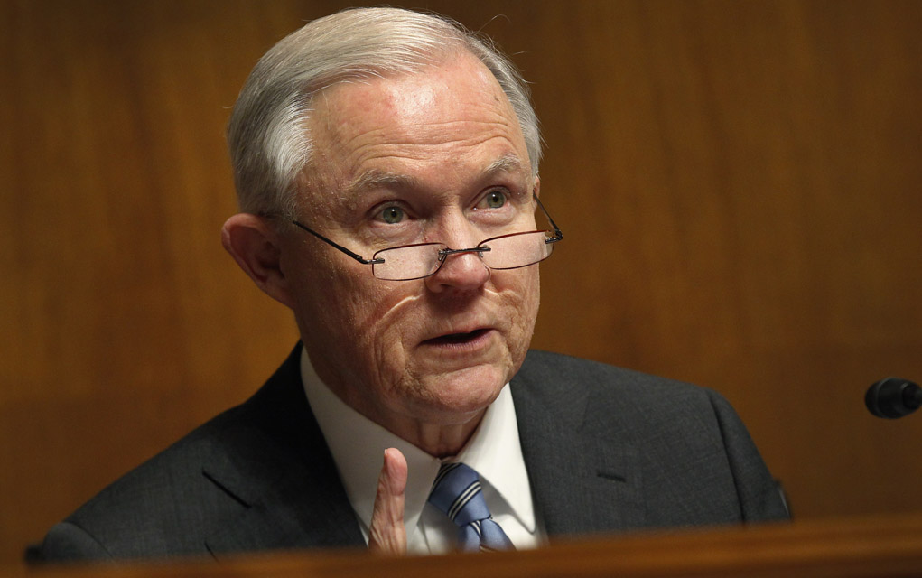 Berkeley sticks finger in Sessions’ eye