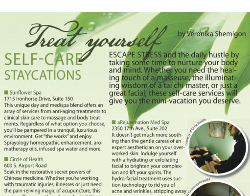 Self-care staycations