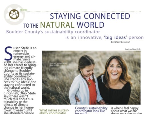 Staying connected to the natural world