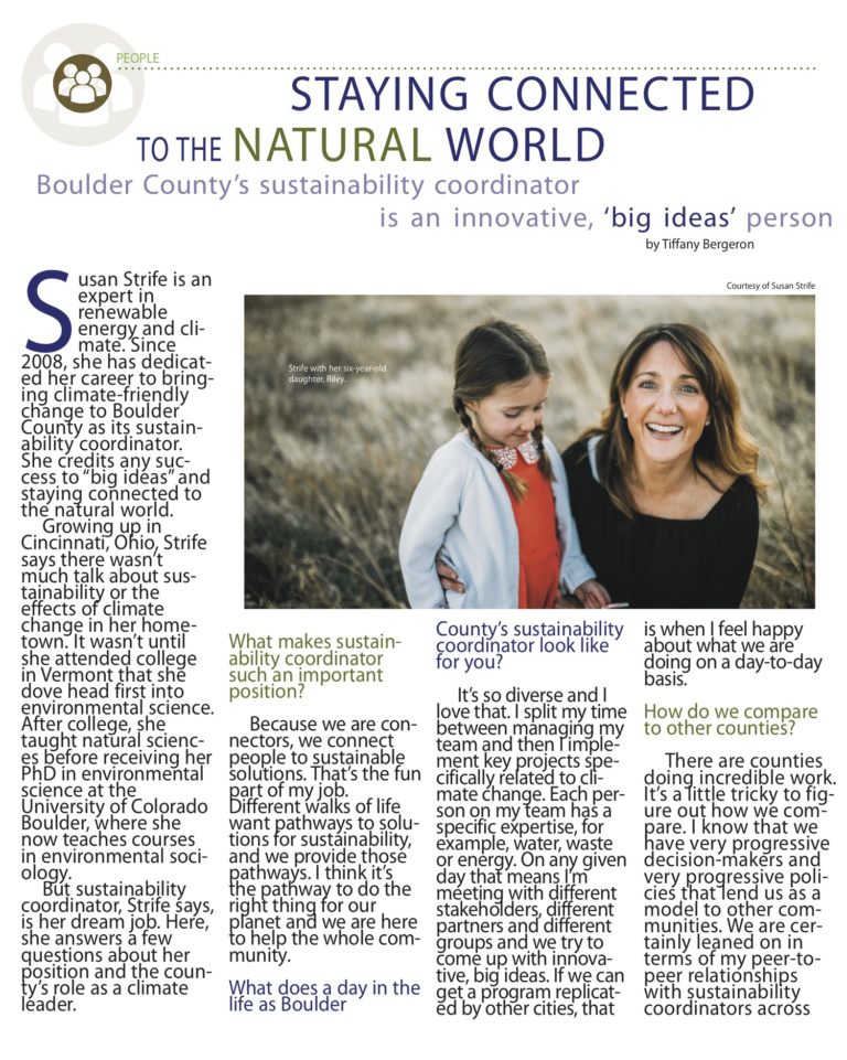 Staying connected to the natural world