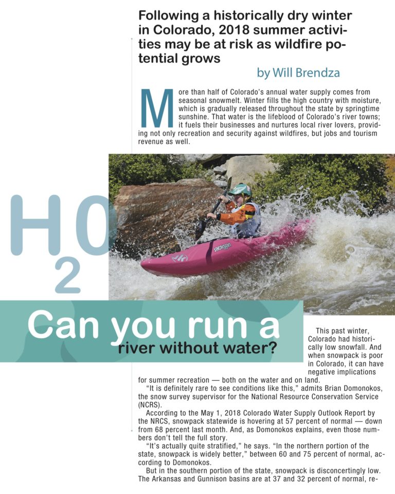 Can you run a river without water?