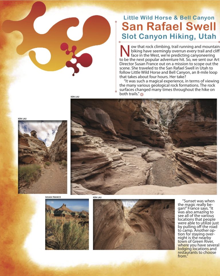 Slot Canyon Hiking — Little Wild Horse & Bell Canyon, San Rafael Swell, Utah
