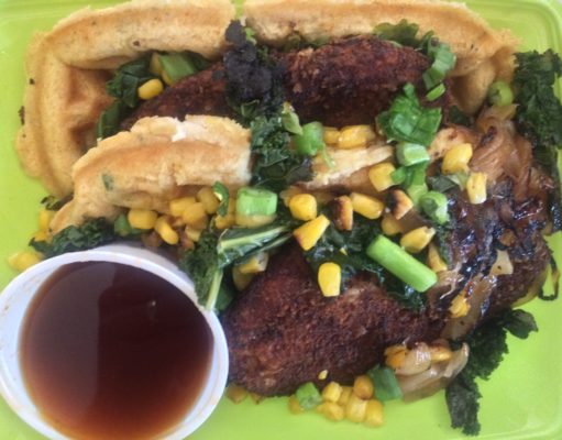 Try this week: Vegan chicken and waffles, bison mussamun curry and more