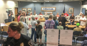 Protestors shut down Lafayette City Council meeting before oil and gas vote