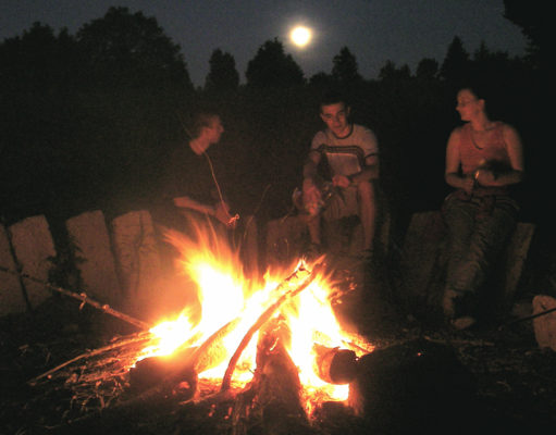 Cabins, campfires and cannabis