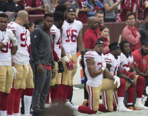 I fought for our country. Now NFL players are kneeling for me.