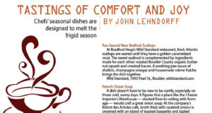 Tastings of comfort and joy