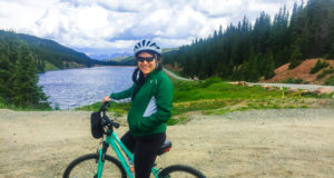 Biking Vail Pass