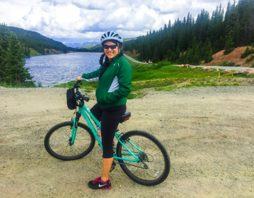 Biking Vail Pass