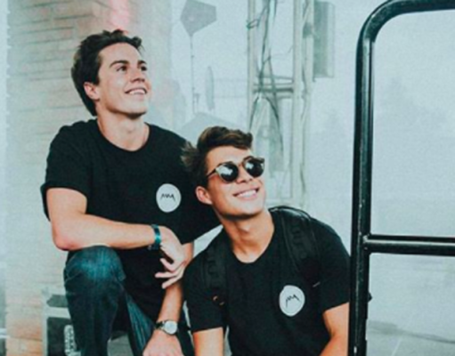 Knocking down dominoes