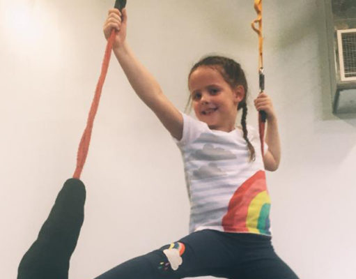 Flying through the air with the greatest of ease