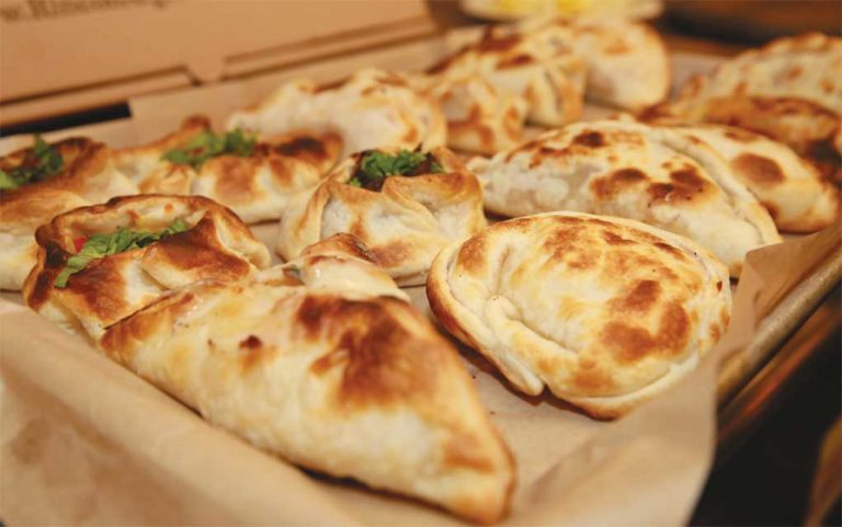 Hand pie high five