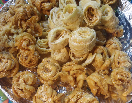 From Morocco, with bread… and lots of sweets