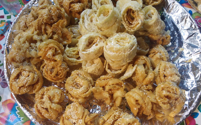 From Morocco, with bread… and lots of sweets
