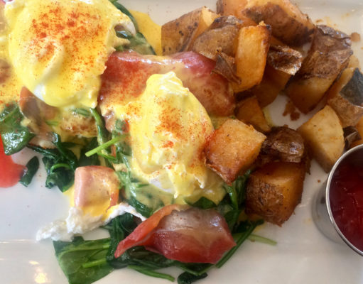 Try this week: Chautauqua’s beet-cured trout benedict, and more