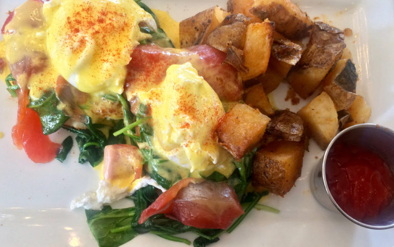 Try this week: Chautauqua’s beet-cured trout benedict, and more