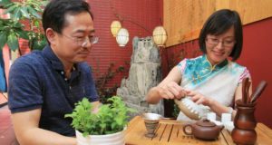 A spot of tea, with more to come