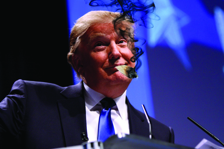 Nixon went to China. Will Trump go to pot?