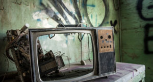 Snippet of a Man Talking About His New Television Set